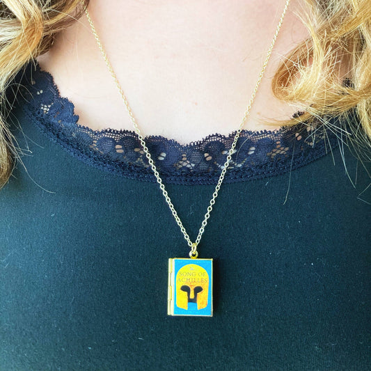 Book Locket The Song of Achilles: Brass