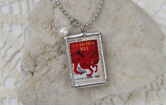 The Catcher in the Rye Vintage Book Cover Charm