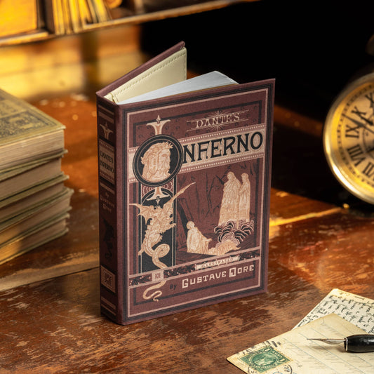 'Dante's Inferno by Dante' Alighieri 1320 Passport/Notebook Wallet