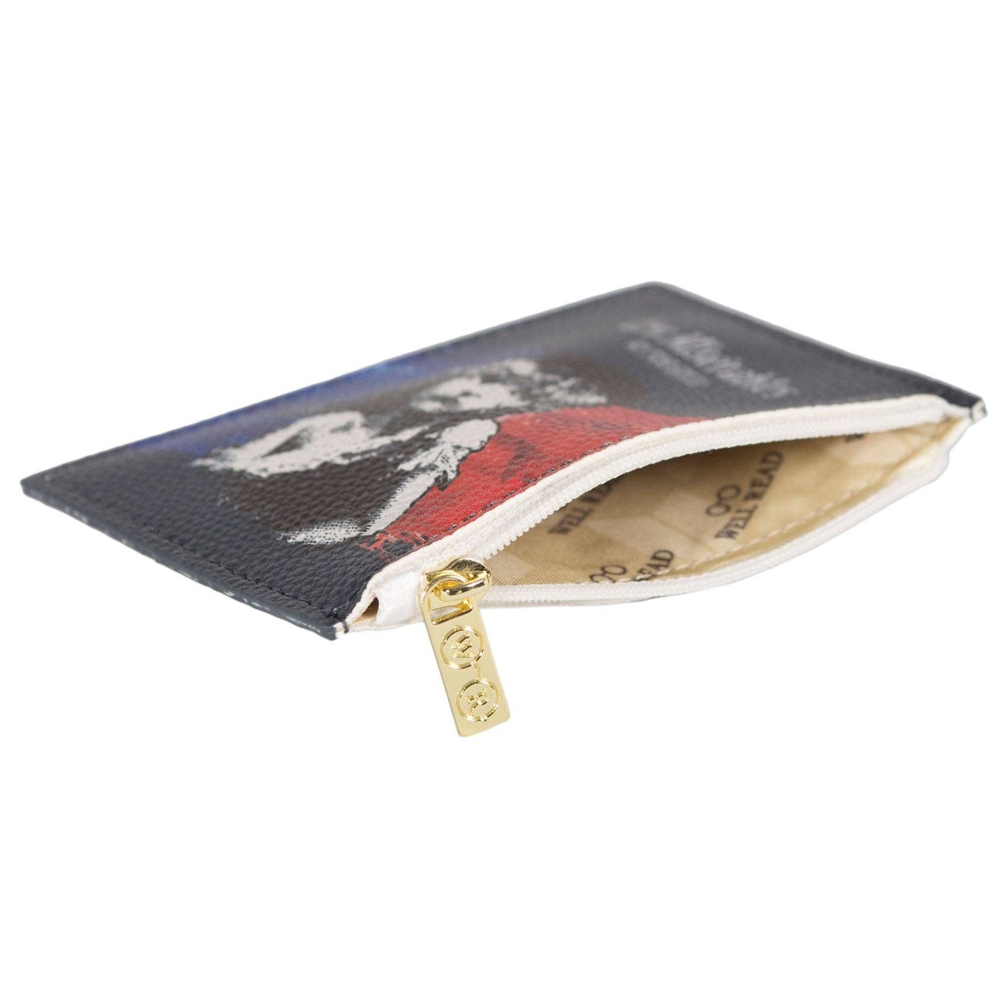 Les Miserables Book Vegan Coin Purse Card Wallet