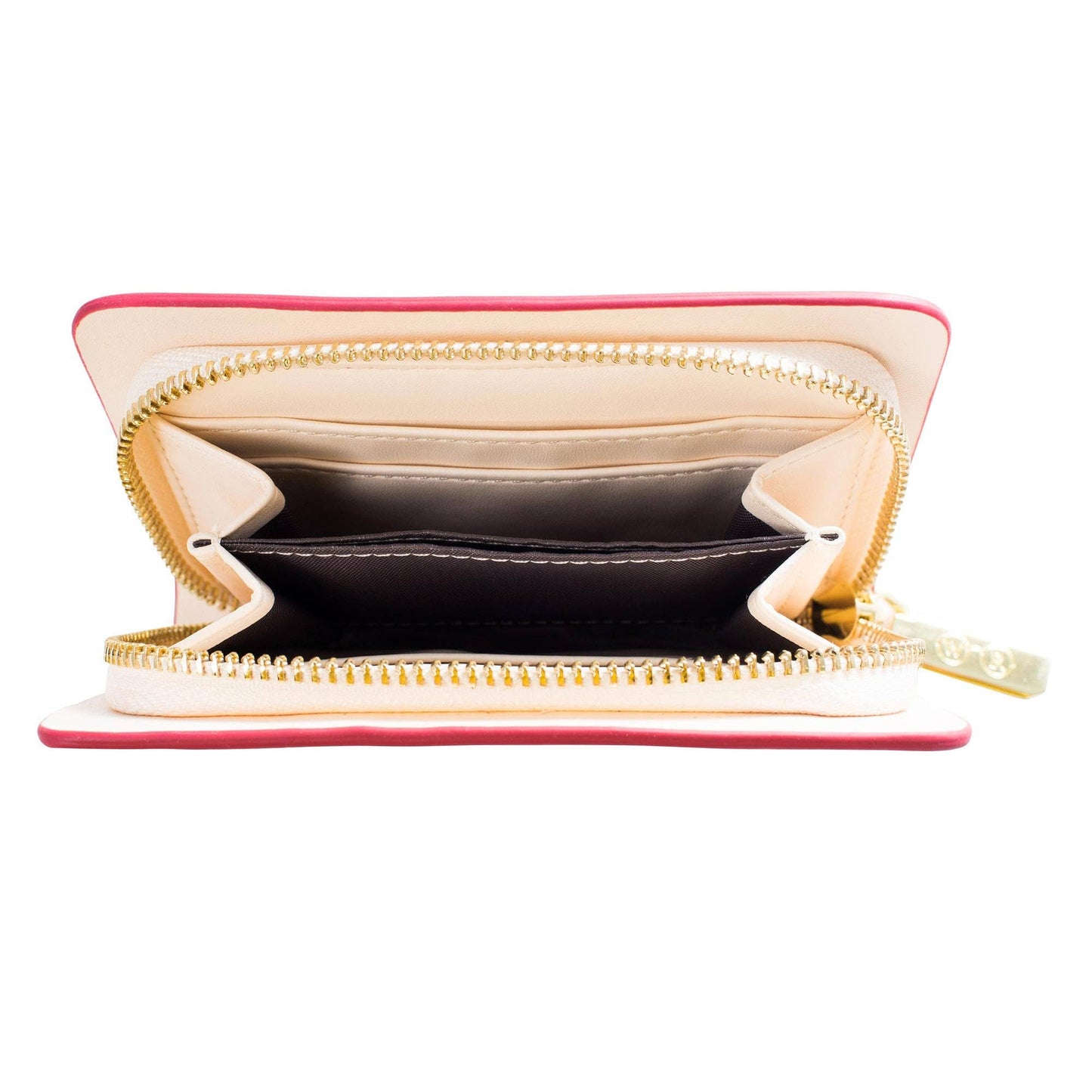 Beauty and Beast Book Zip Around Vegan Wallet