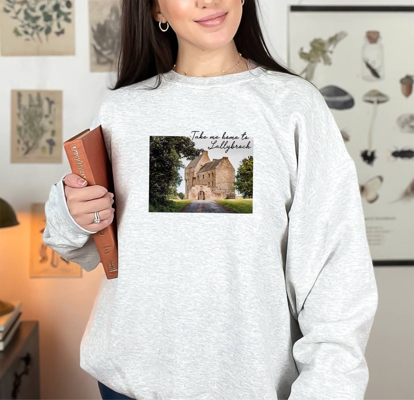 Take Me Home To Lallybroch Outlander Crewneck Sweatshirt