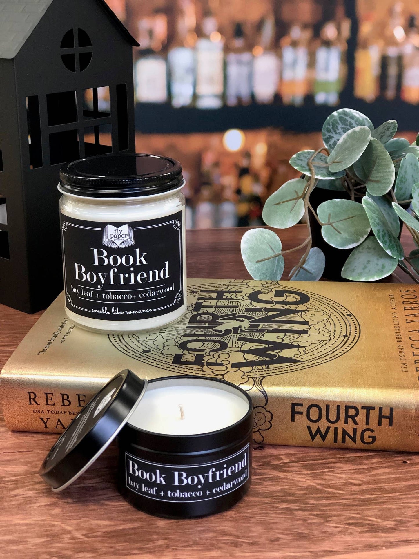 Book Boyfriend 4oz Soy Romance Trope Candle