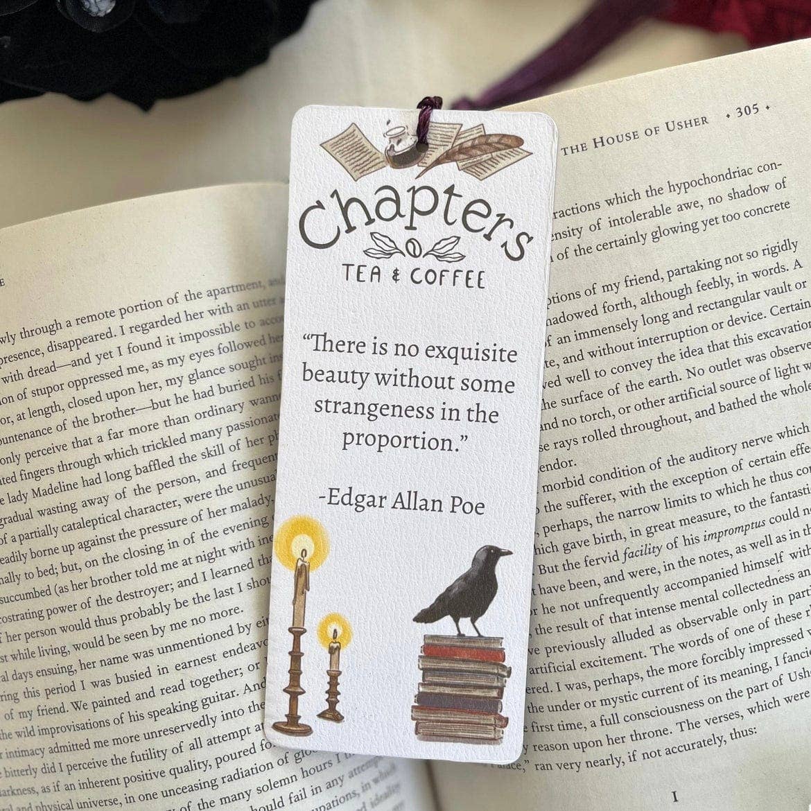 Dark Academia Bookmark
