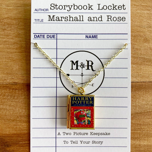 Book Locket Harry Potter - Book 1: Brass