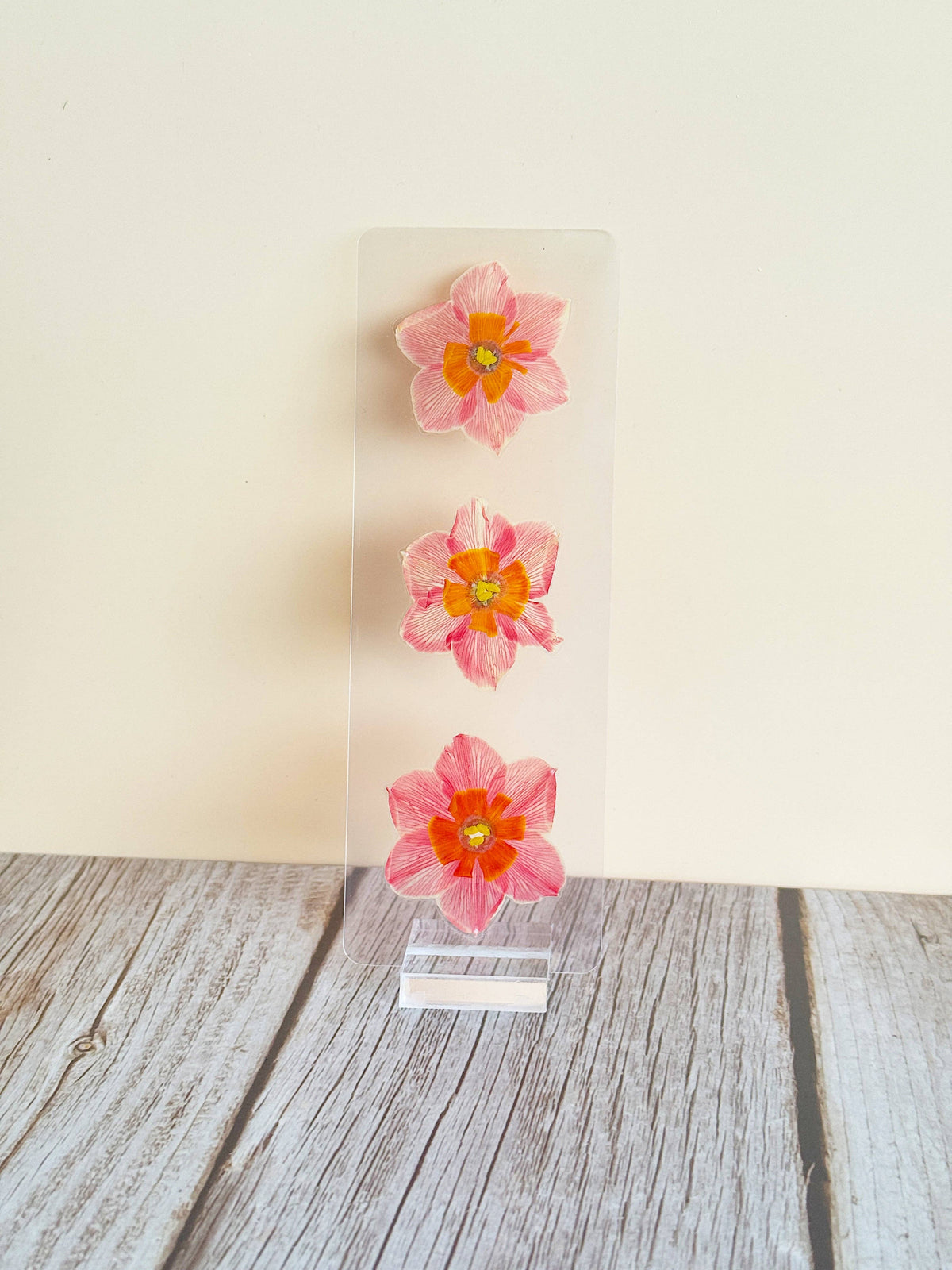 December Narcissus Bookmark | Birth Month Flower Gift