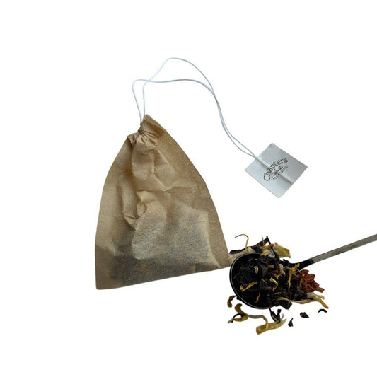 Natural Paper Drawstring Bags (empty): 30 Pack