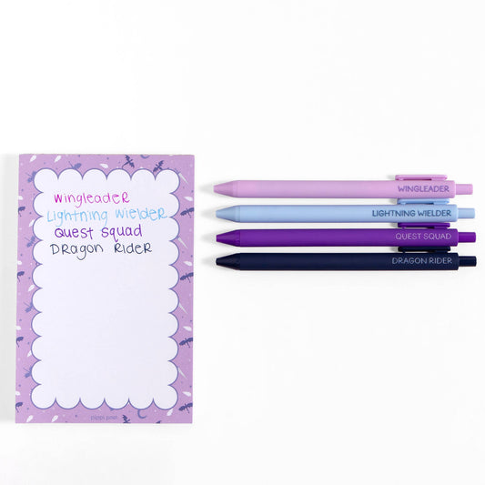 Romantasy Reader Quadrant Pen Set