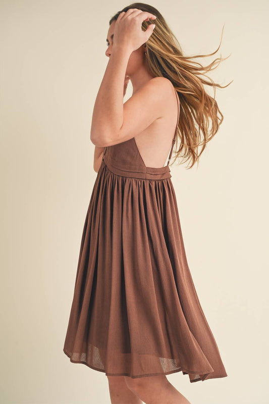 Chocolate Mini Dress