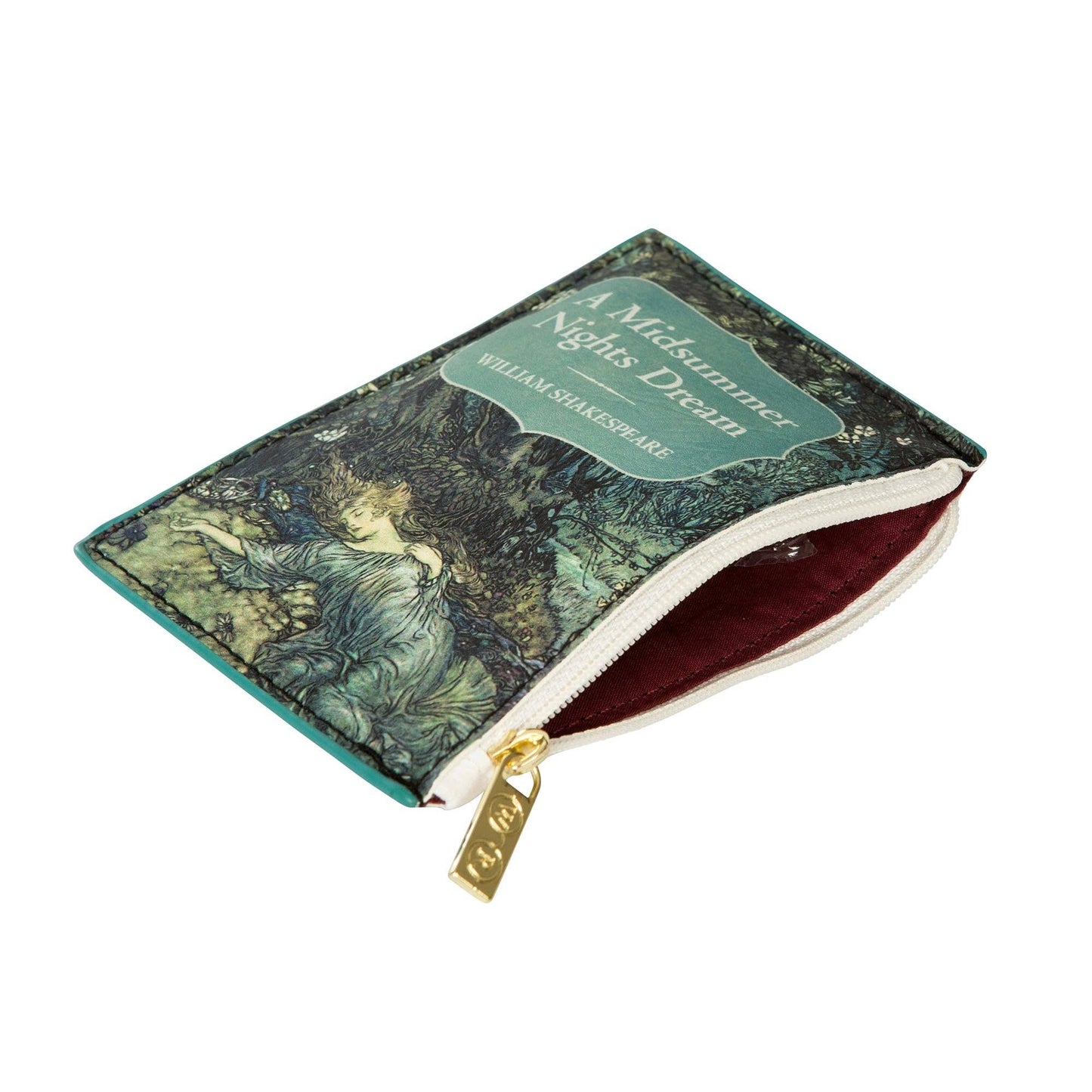 A Midsummer Nights Dream Green Book Coin Purse
