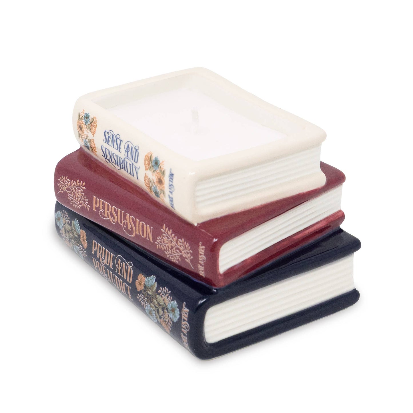 Bookstack Candle, Jane Austen