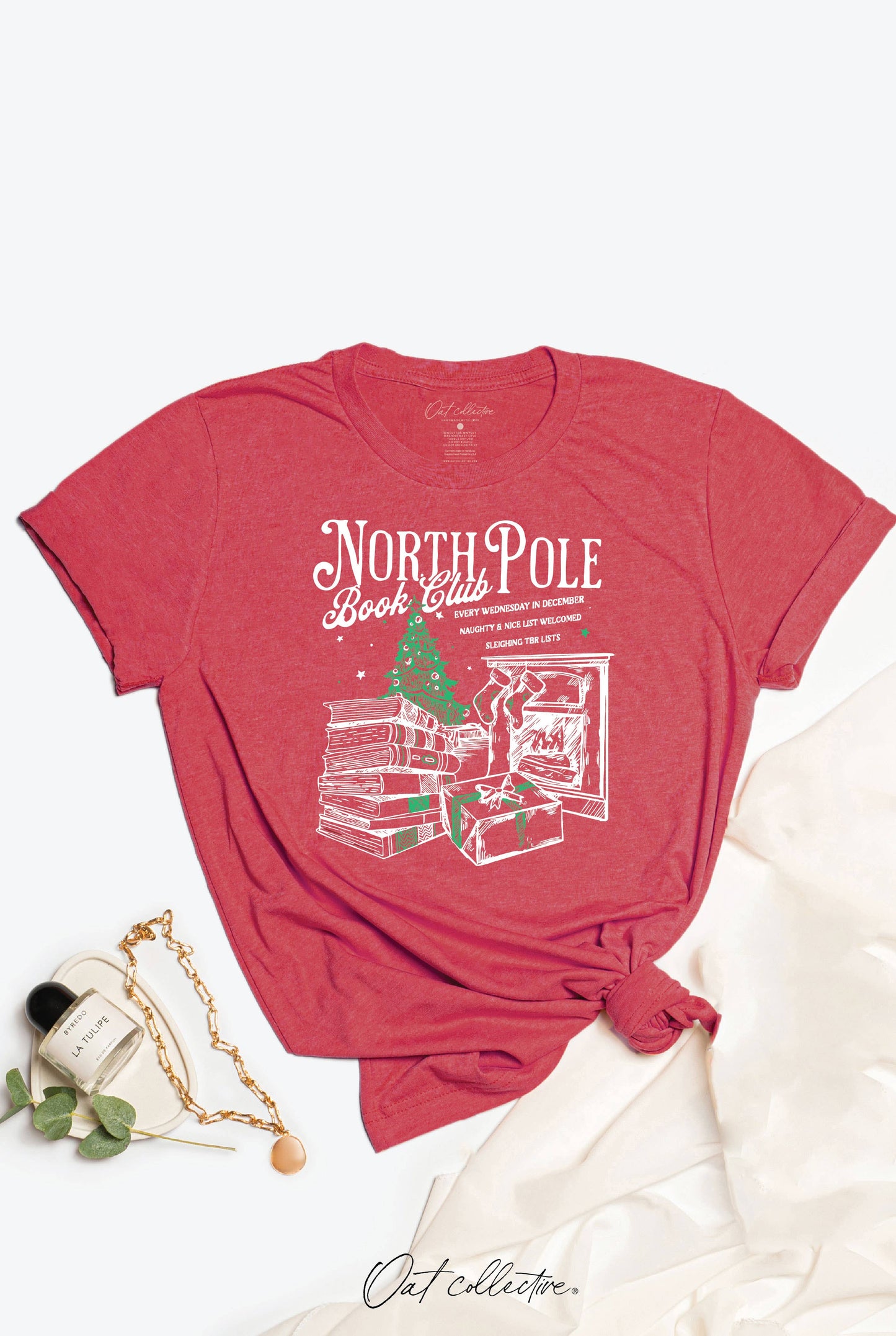 NORTH POLE BOOK CLUB Graphic T-shirt
