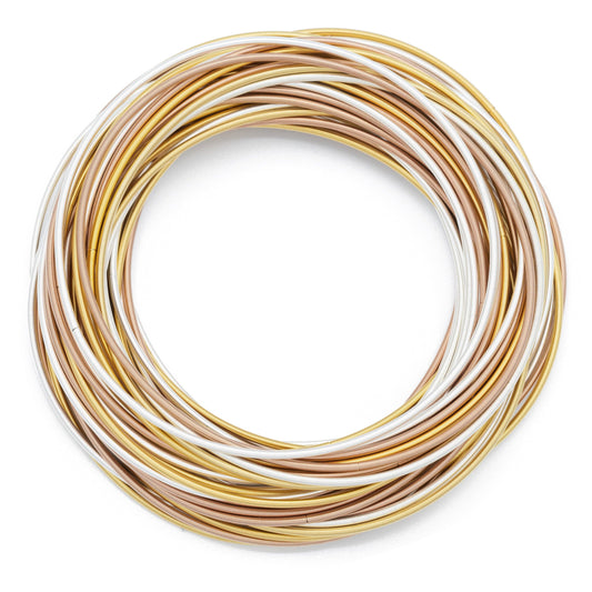 WARM Mixed Metals DIA Bracelets