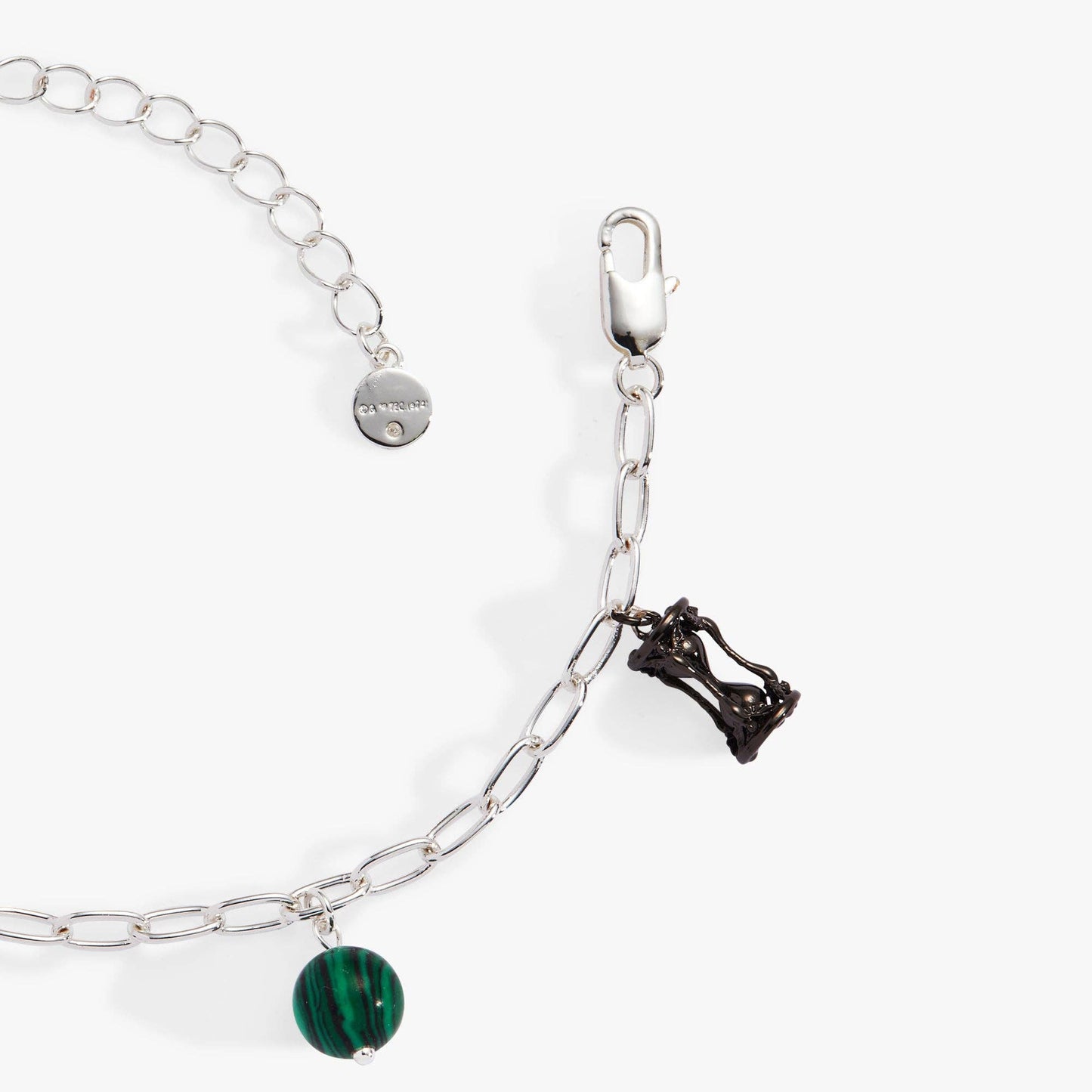 Wizard of Oz™ Wicked Witch Charm Bracelet: Silver