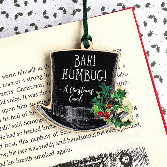 Bah! Humbug! - A Christmas Carol Wooden Decoration