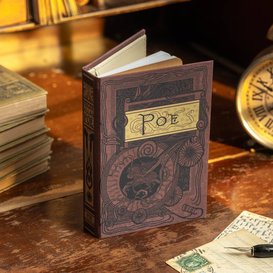 'The Complete Poetical Works of Edgar Allan Poe' 1884 edition Passport/Notebook Wallet