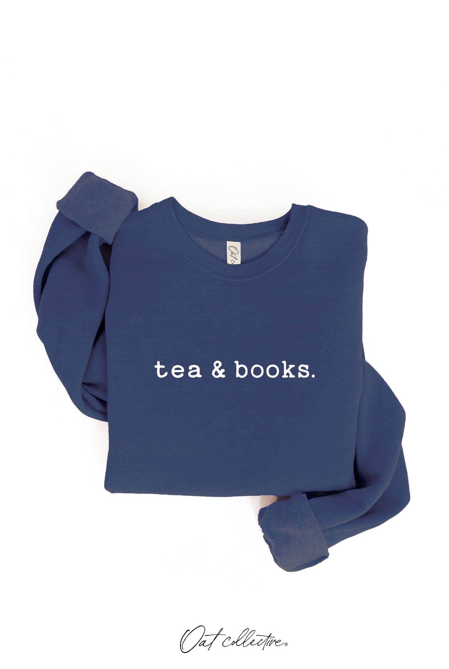 TEA AND BOOKS Graphic Sweatshirt