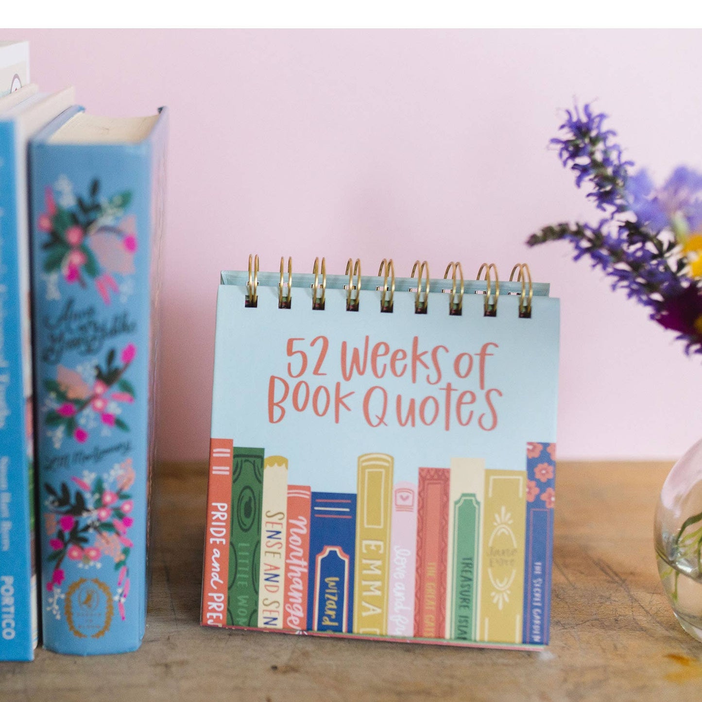 52 Weeks of Book Quotes - Desk Flip Calendar