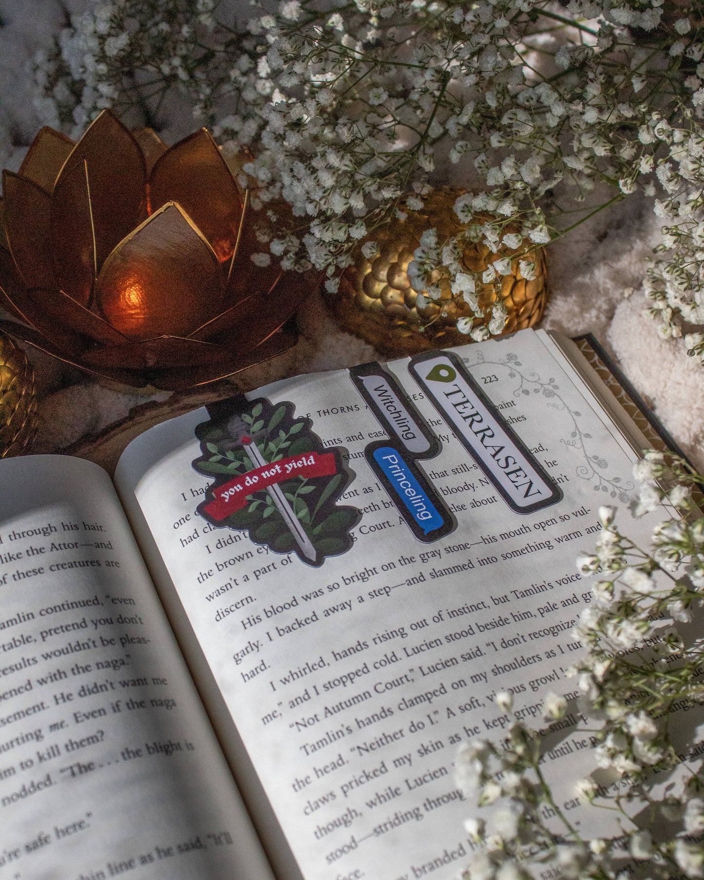 Throne of Glass Magnetic Bookmarks | Set of 3