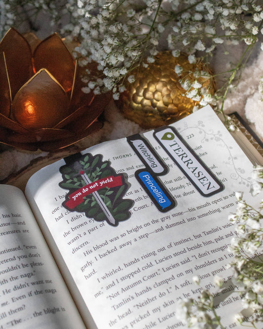 Throne of Glass Magnetic Bookmarks | Set of 3