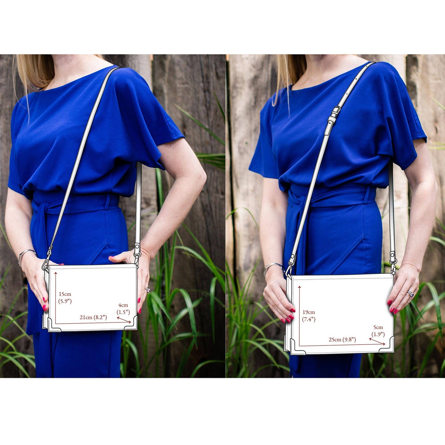 A Midsummer Nights Dream Green Book Crossbody Clutch Handbag: Small