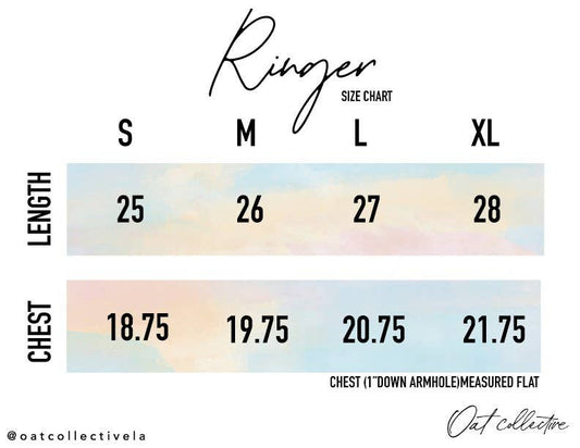 THE HOMEBODY CLUB Ringer Graphic T-Shirt