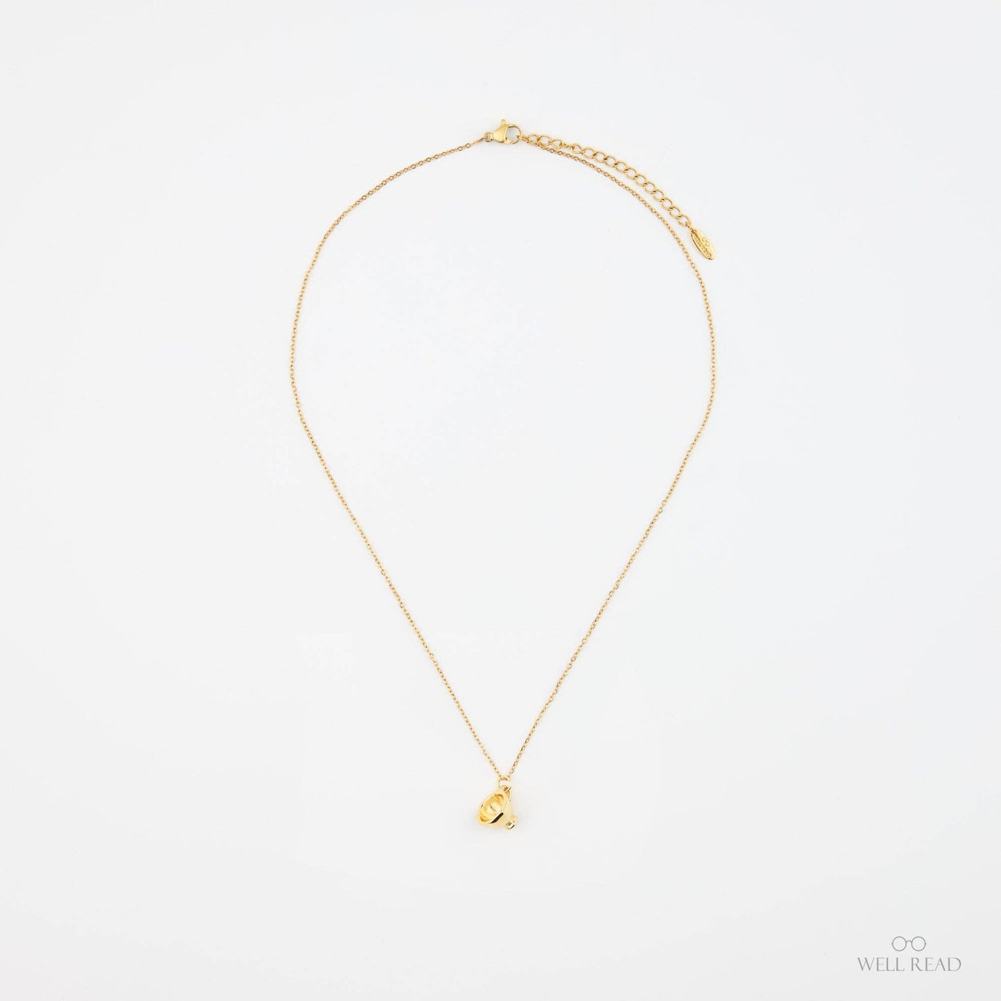 Alice in Wonderland Bookish Pendant Necklace