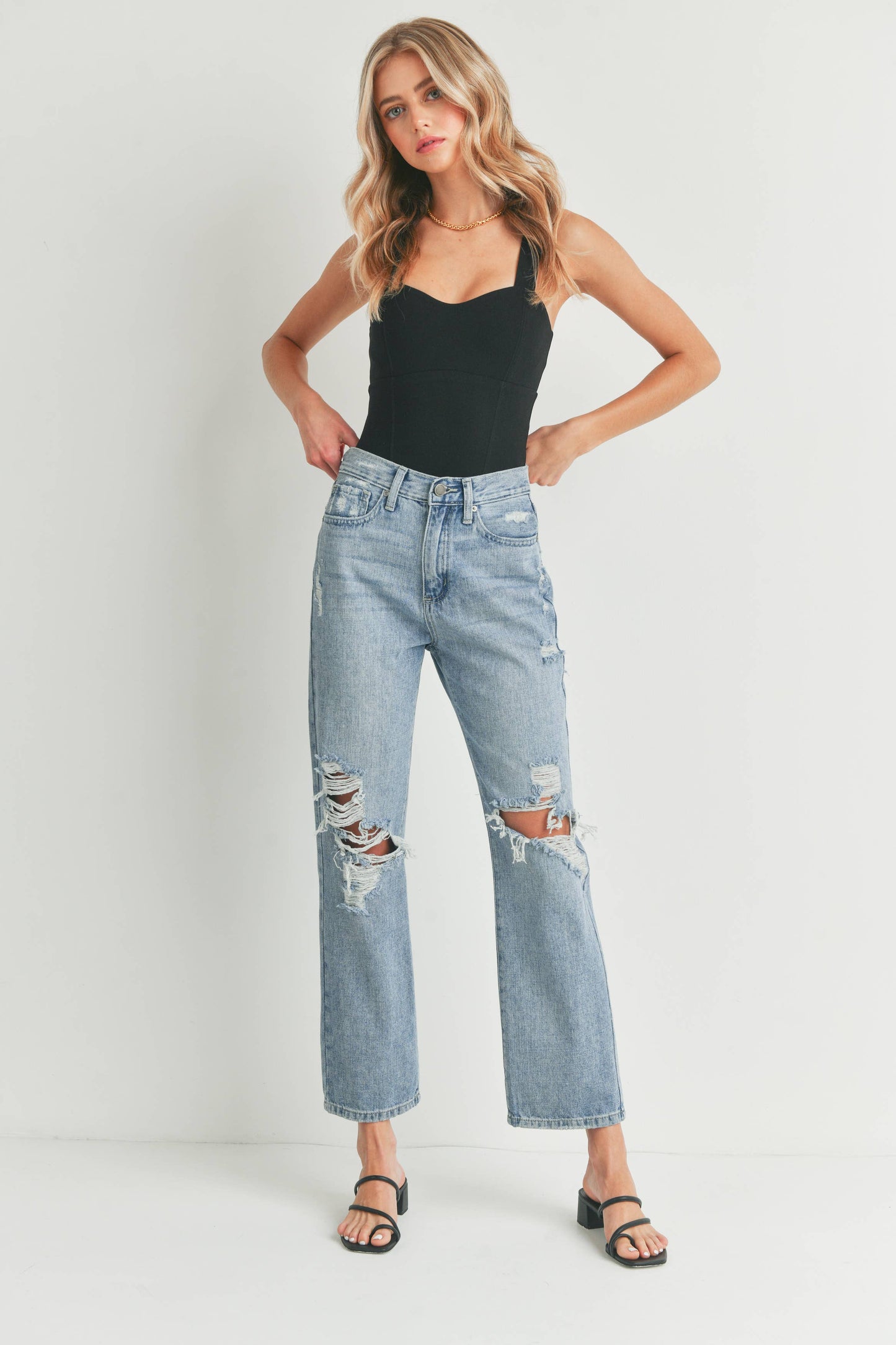 High Rise Dad Jean