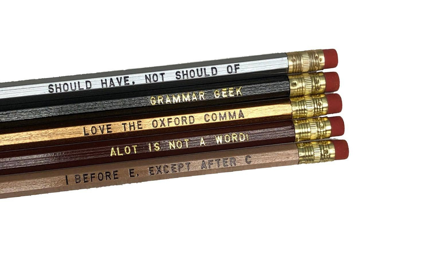 Grammar Pencil Set 2