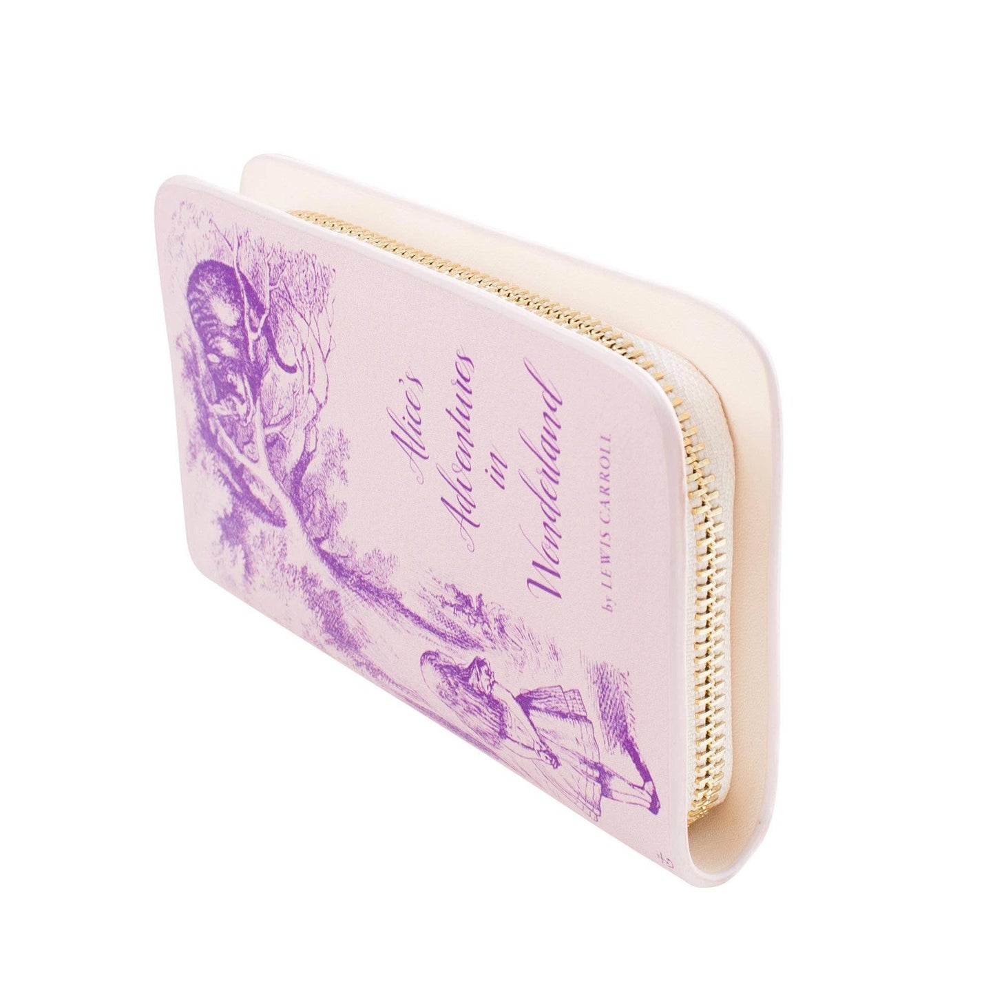 Alice Original Pink Book Zip Around Wallet