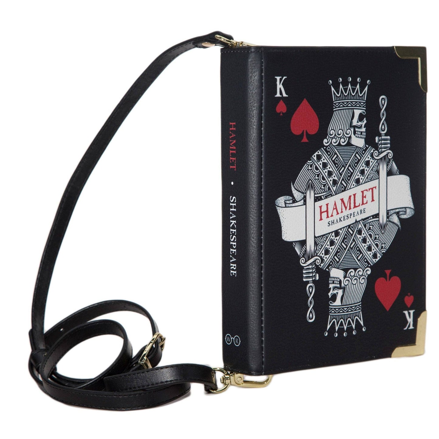 Hamlet Book Crossbody Clutch Handbag