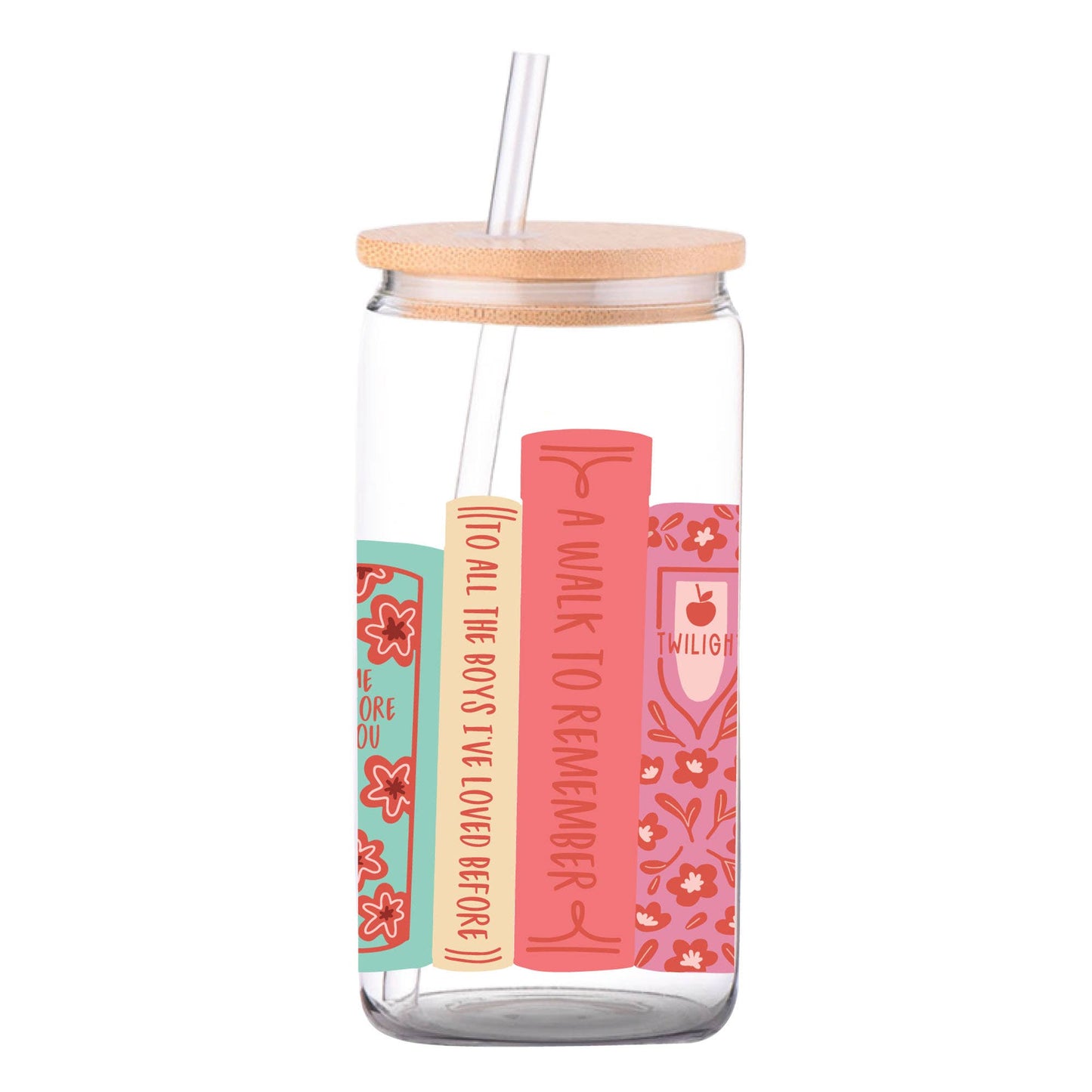 Romance Novels Glass Can