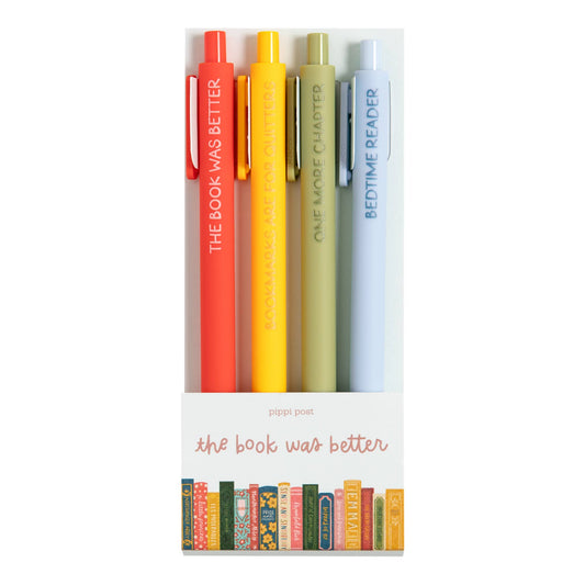 The Book Was Better Pen Set