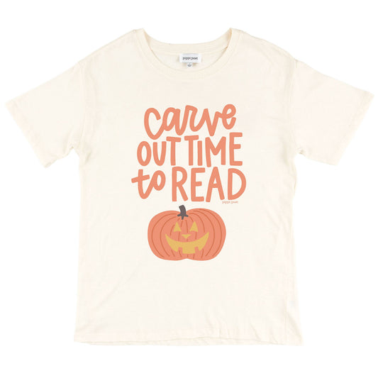 Carve Out Time To Read Pumpkin Tee