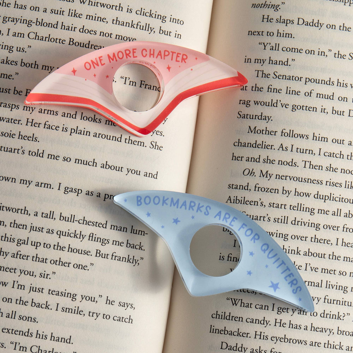 One More Chapter Thumb Book Page Holder