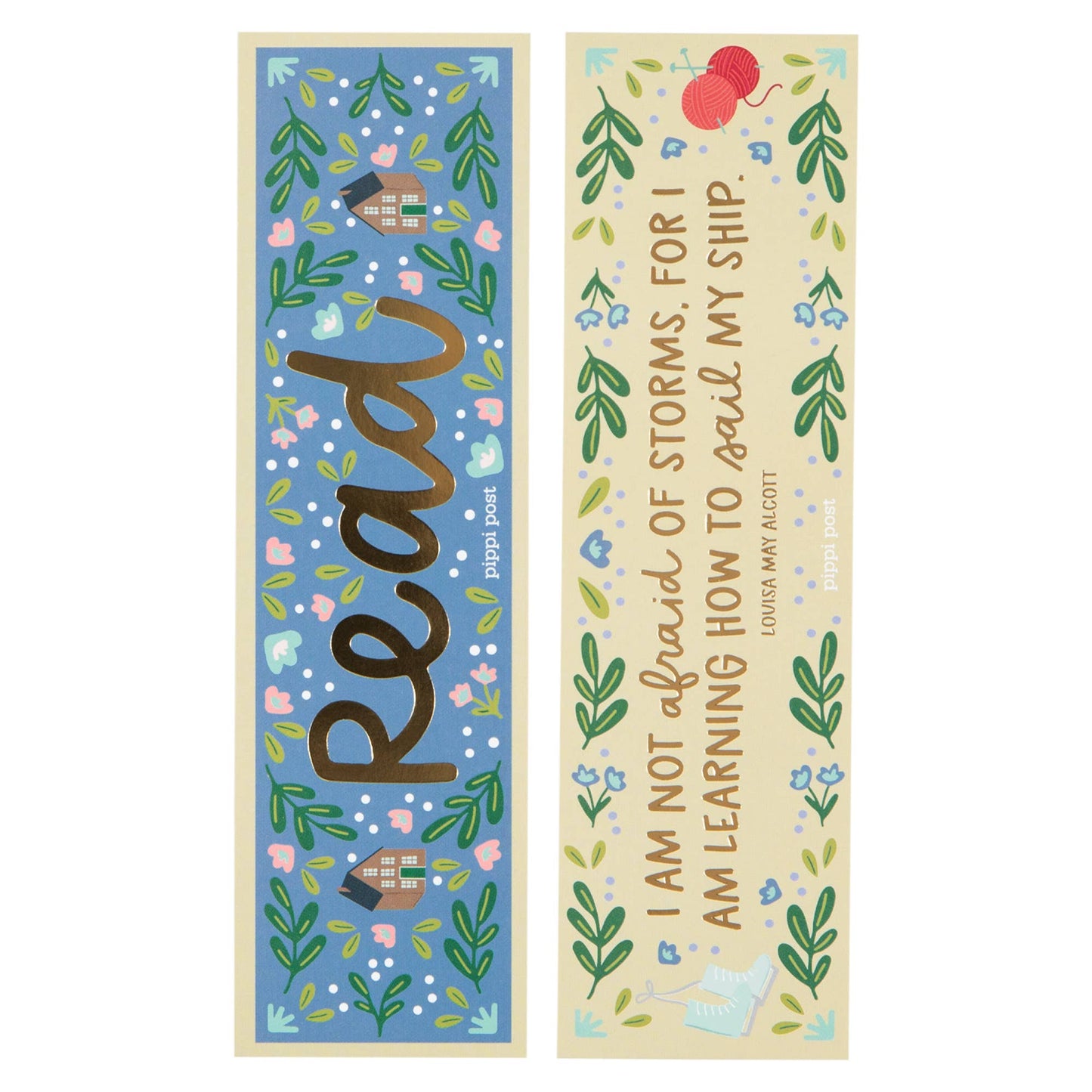 Read Little Women Gold Foil Bookmark Set