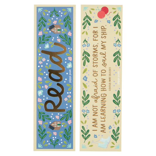 Read Little Women Gold Foil Bookmark Set