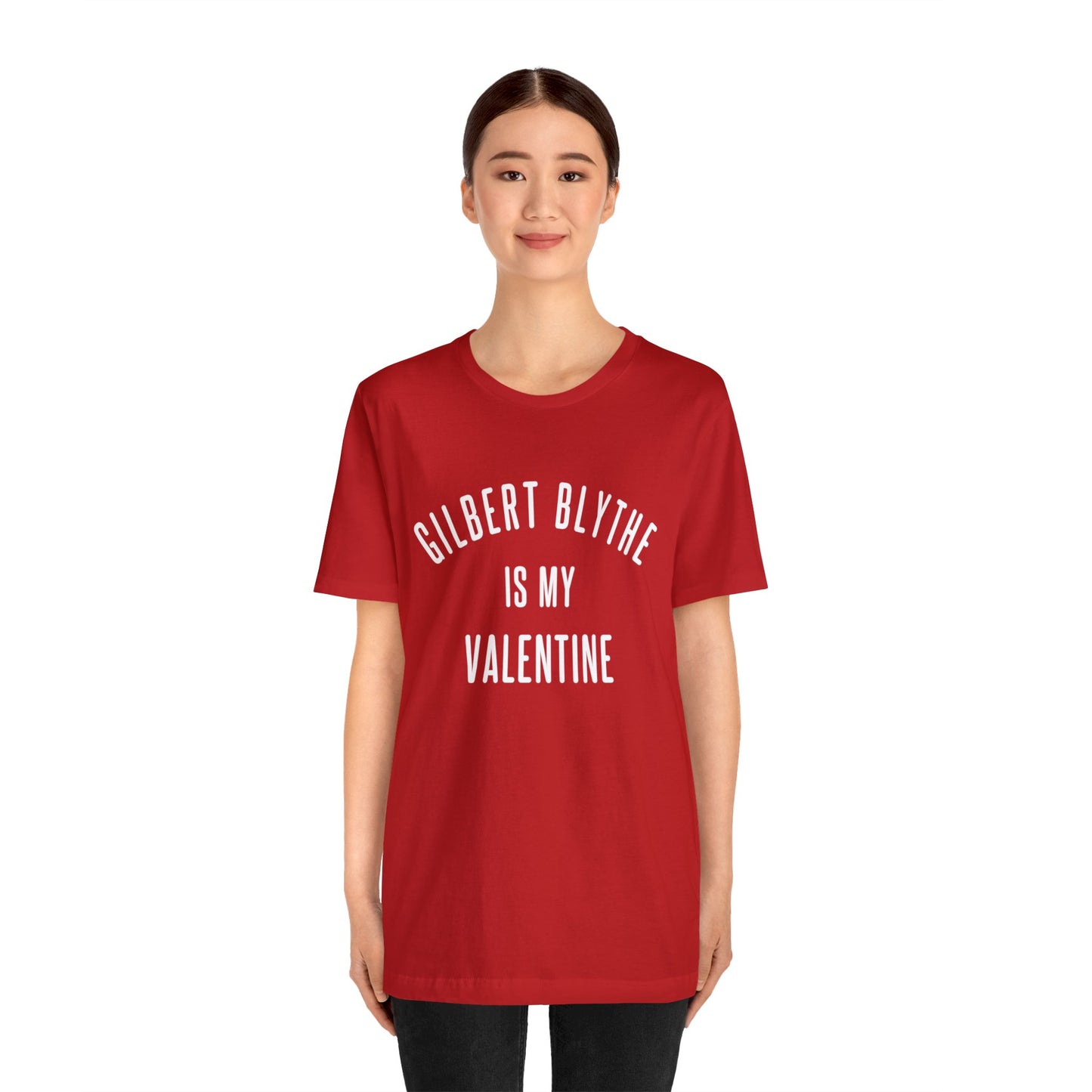 Gilbert Blythe is my Valentine Short Sleeve Tee