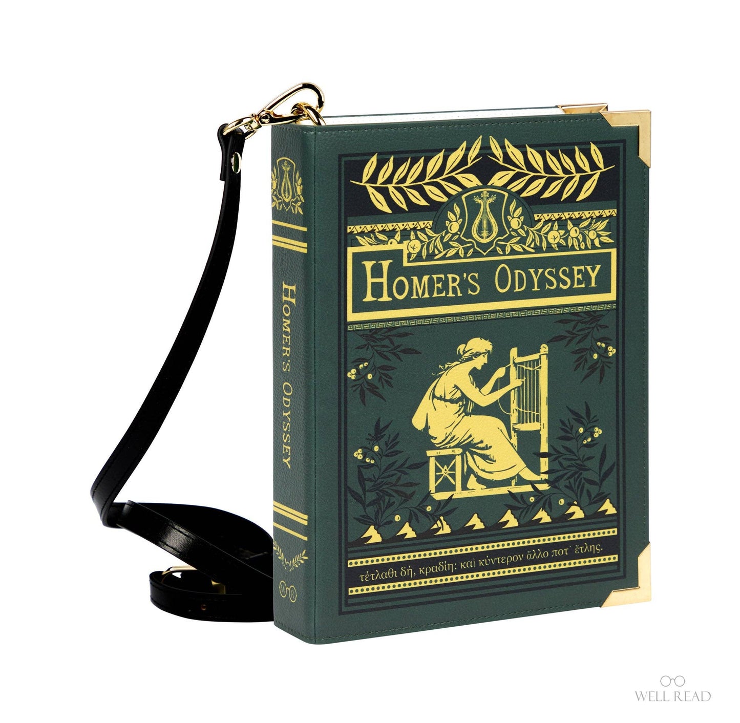 Homer’s Odyssey Book Handbag Crossbody Purse