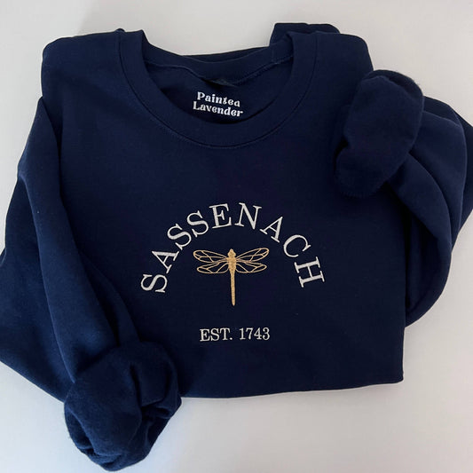 Sassenach Embroidered Crewneck Sweatshirt