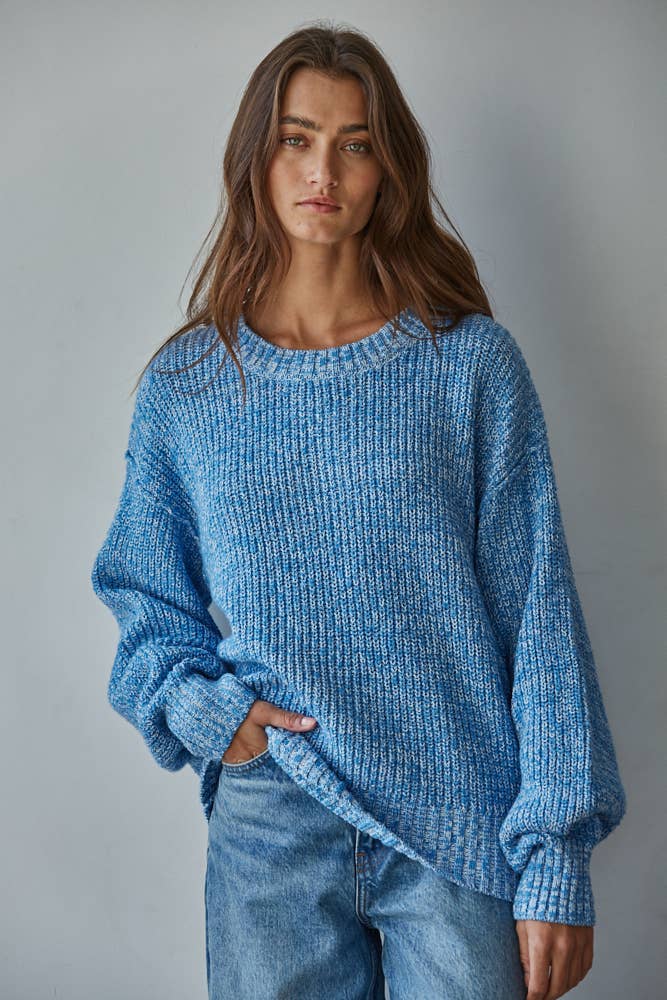 Butter Yellow 100% Cotton Ribbed Sweater