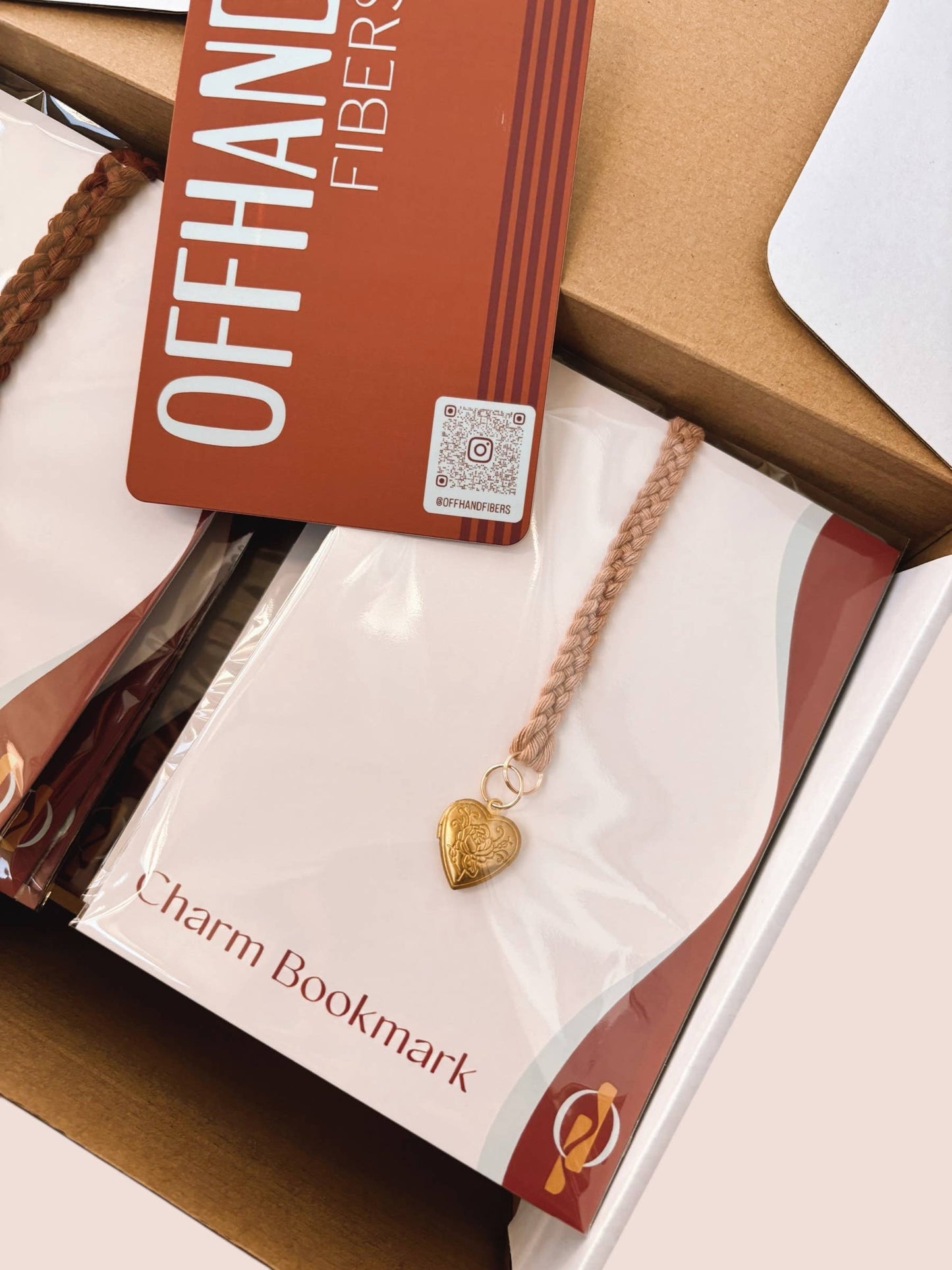 Heart Locket Bookmarks - Mother's Day, Bookish Gift