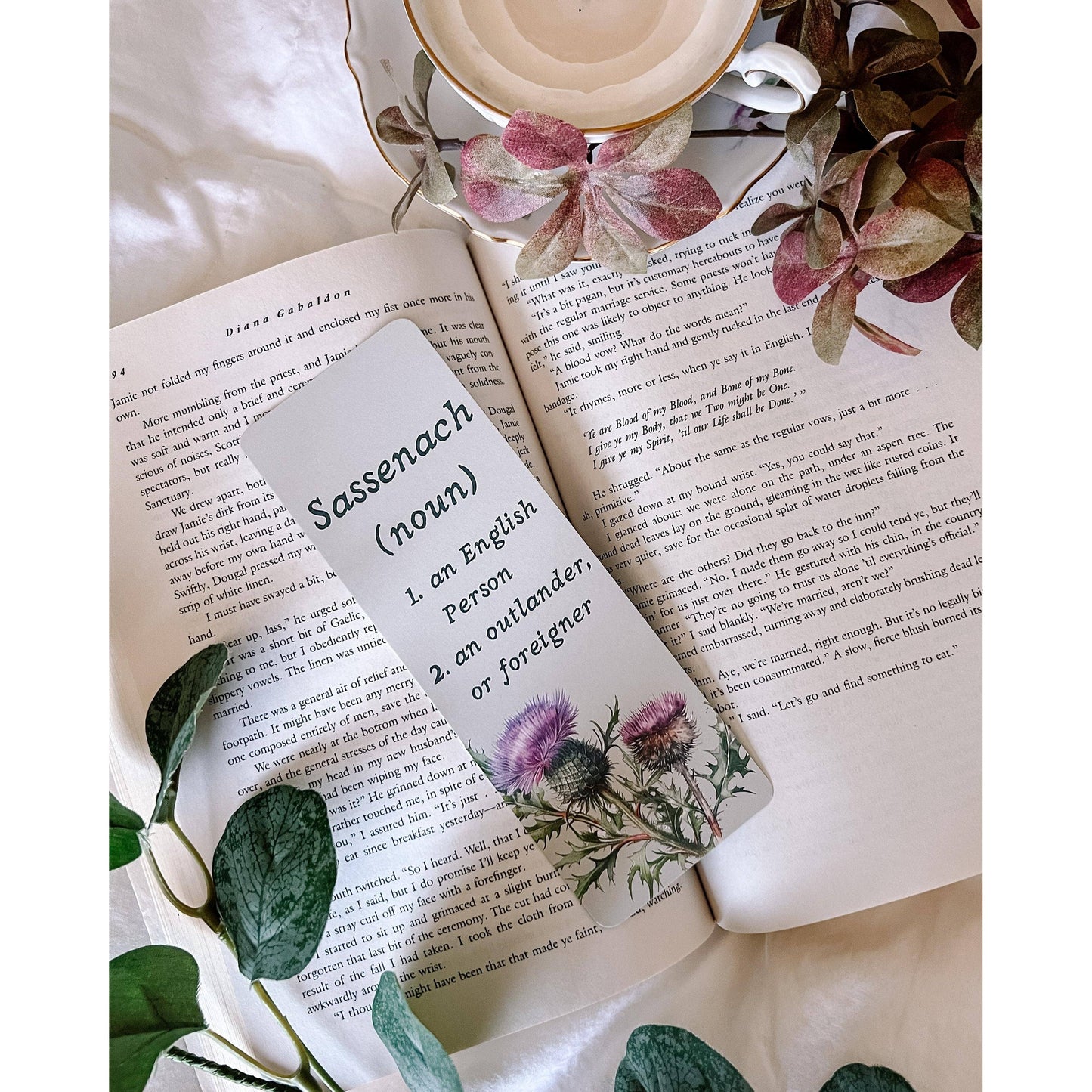 Sassenach Outlander Inspired Bookmark