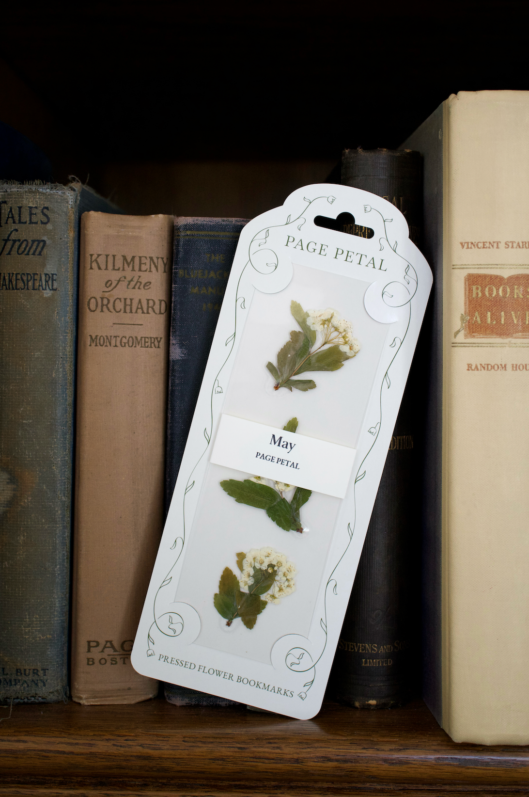 May Lily of the Valley Bookmark | Birth Month Flower Gift