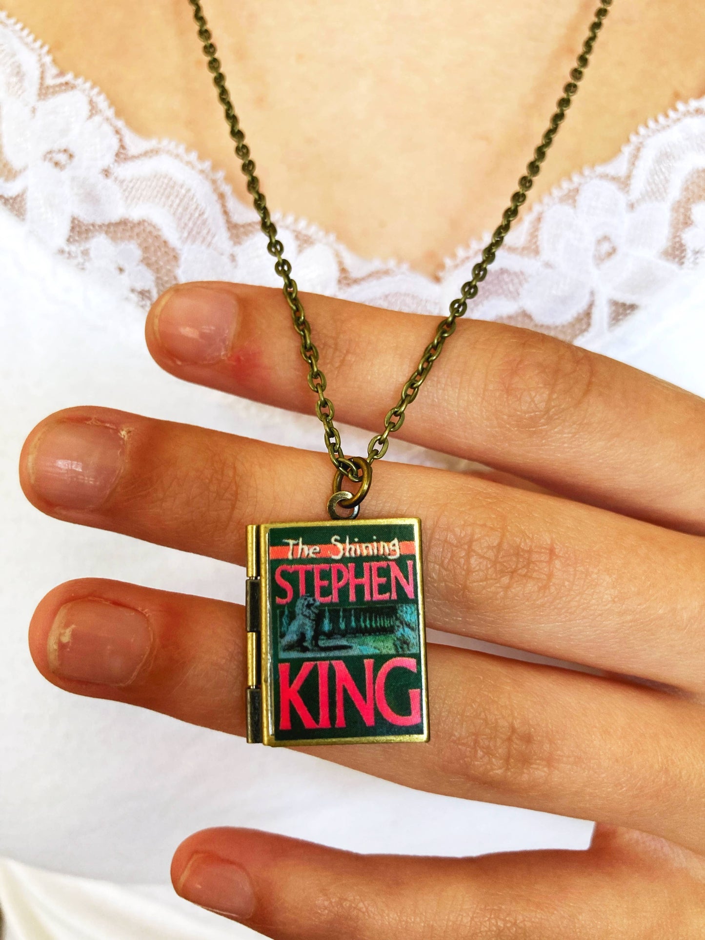 Book Locket The Shining