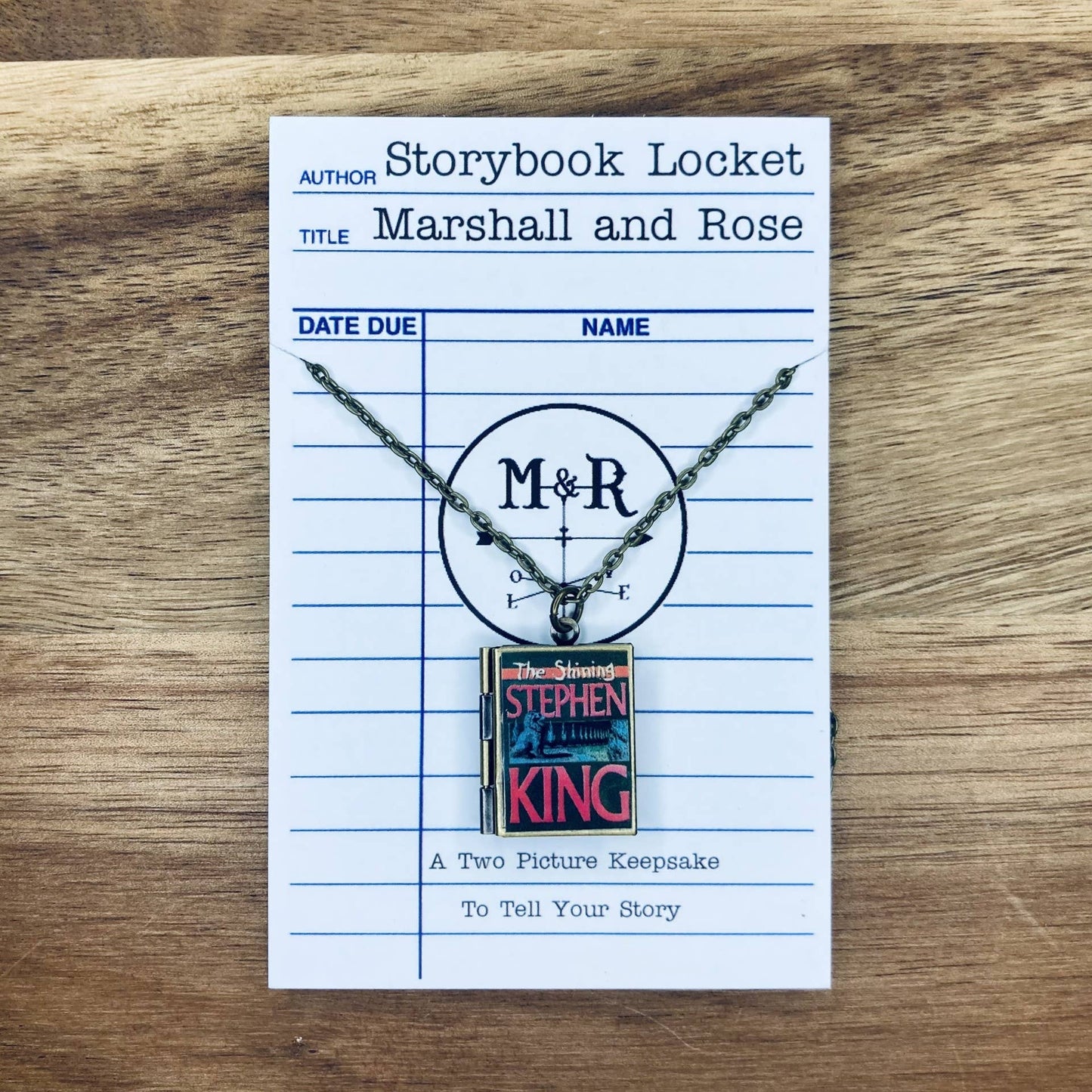 Book Locket The Shining