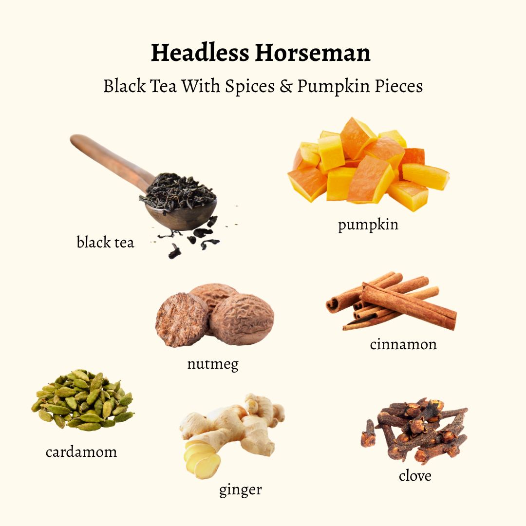 Headless Horseman (Rich Spiced Pumpkin Black Tea) 2oz