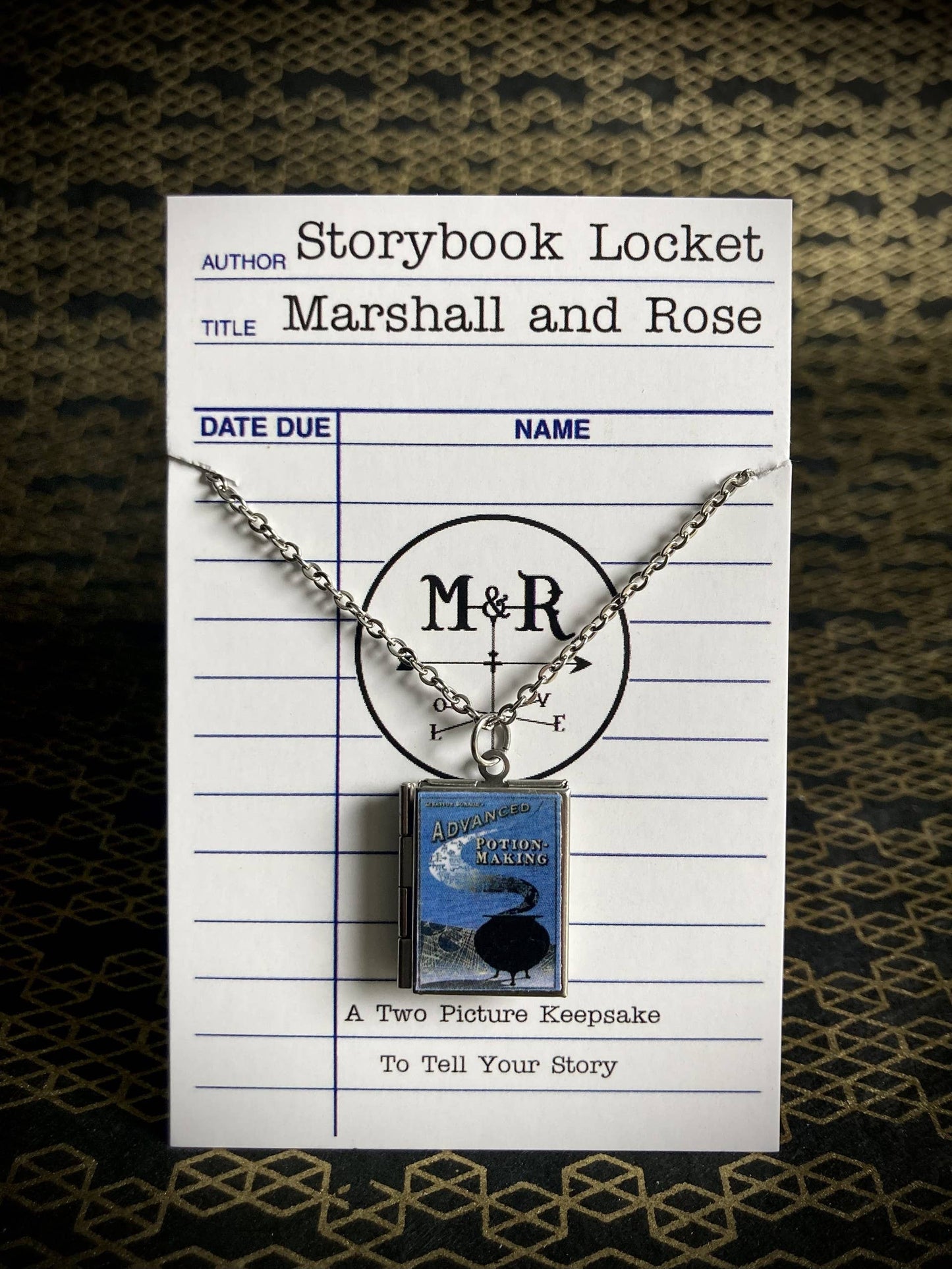 Book Locket Harry Potter - Advanced Potion Making
