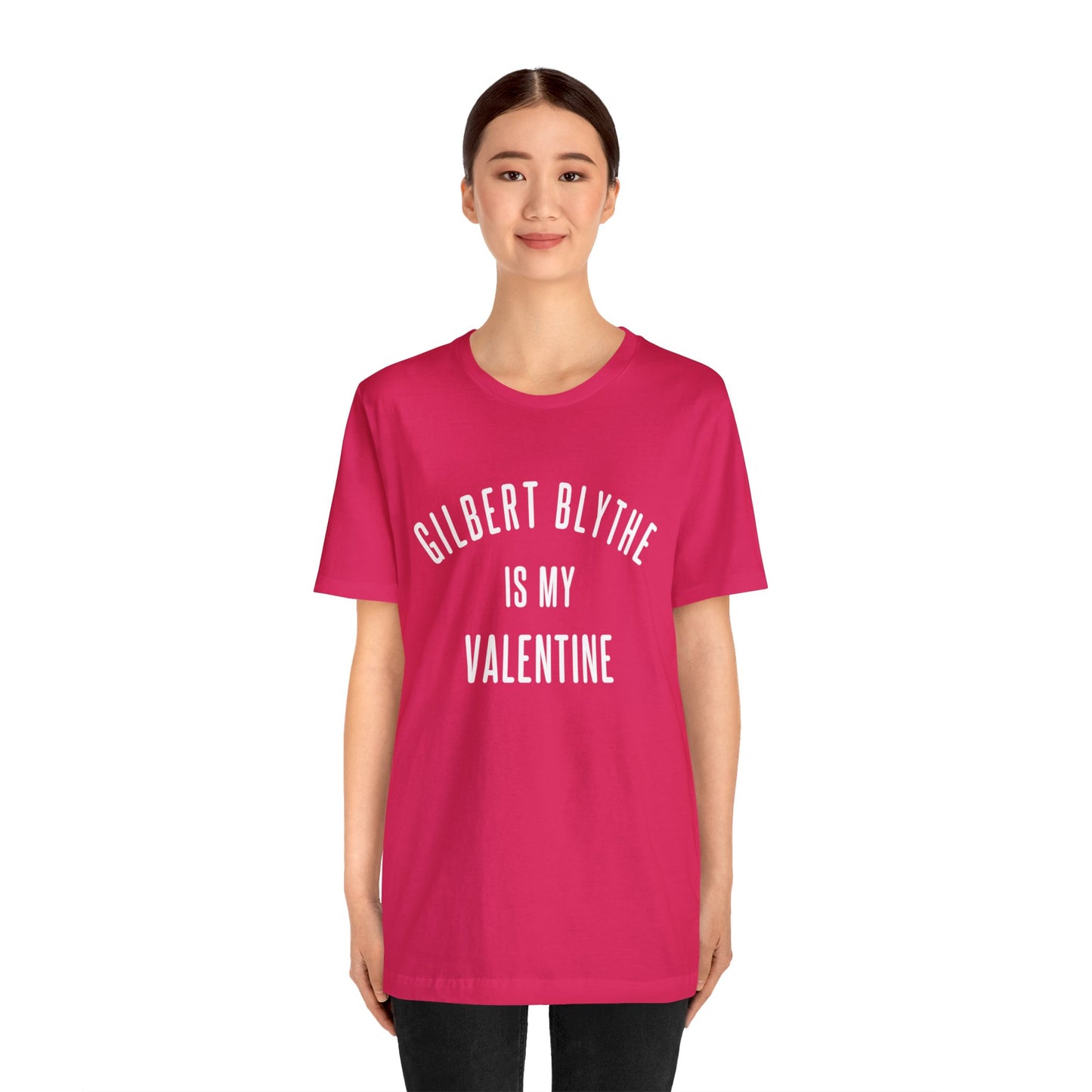 Gilbert Blythe is my Valentine Short Sleeve Tee