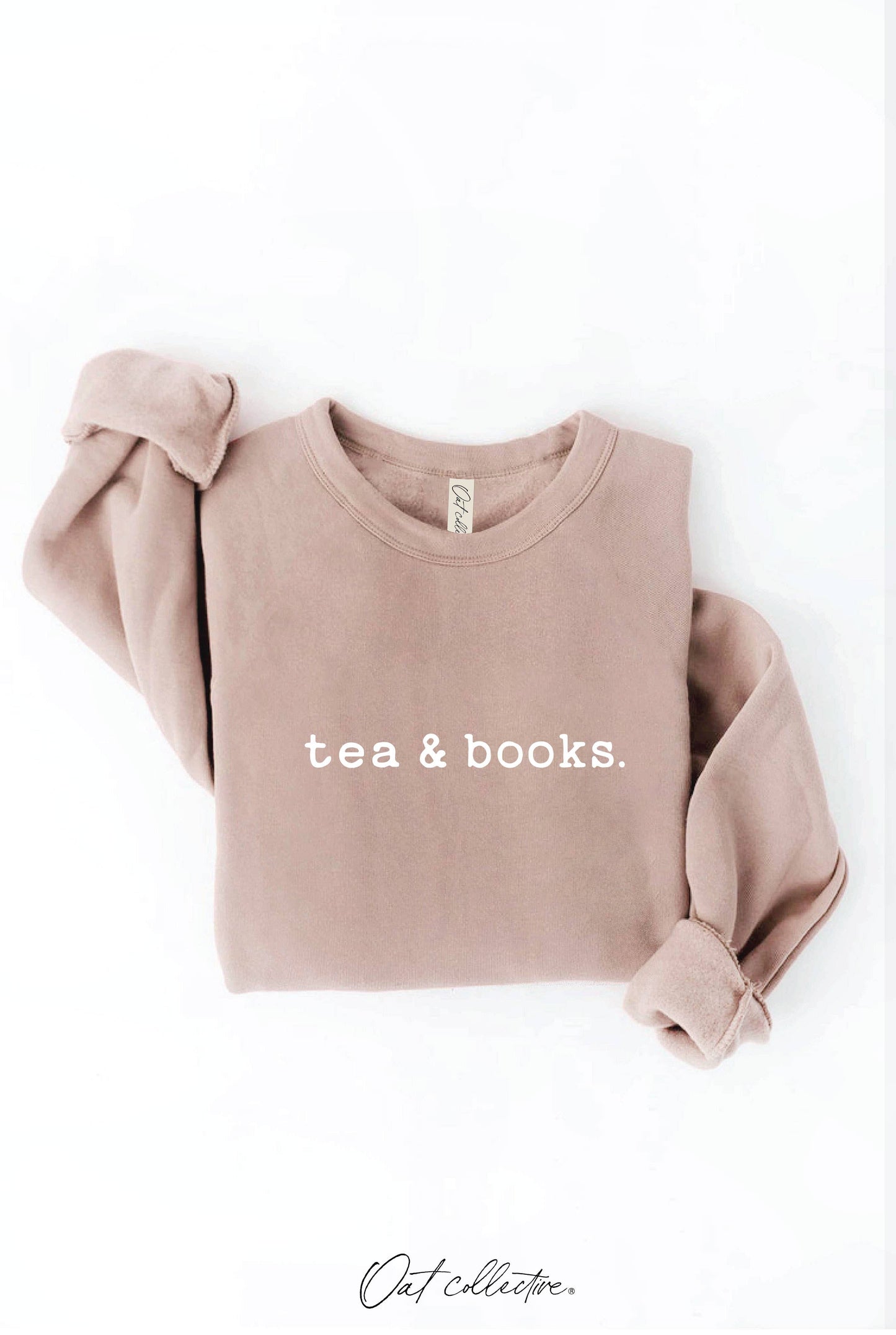 TEA AND BOOKS  Graphic Sweatshirt